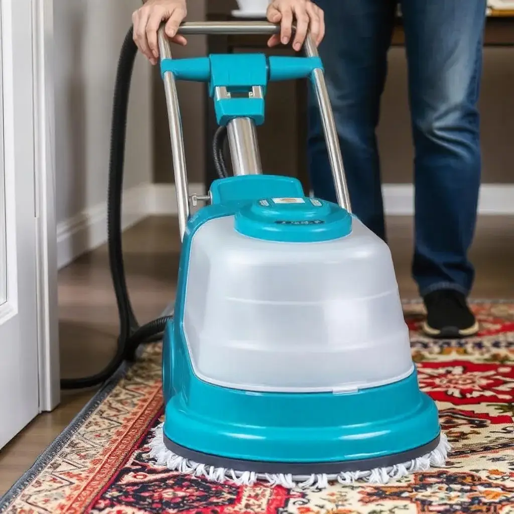 Rugs cleaner machine