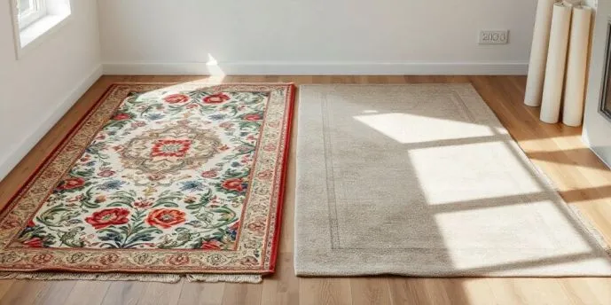 Picture Showing Difference between Handmande rugs and Machine-made rugs